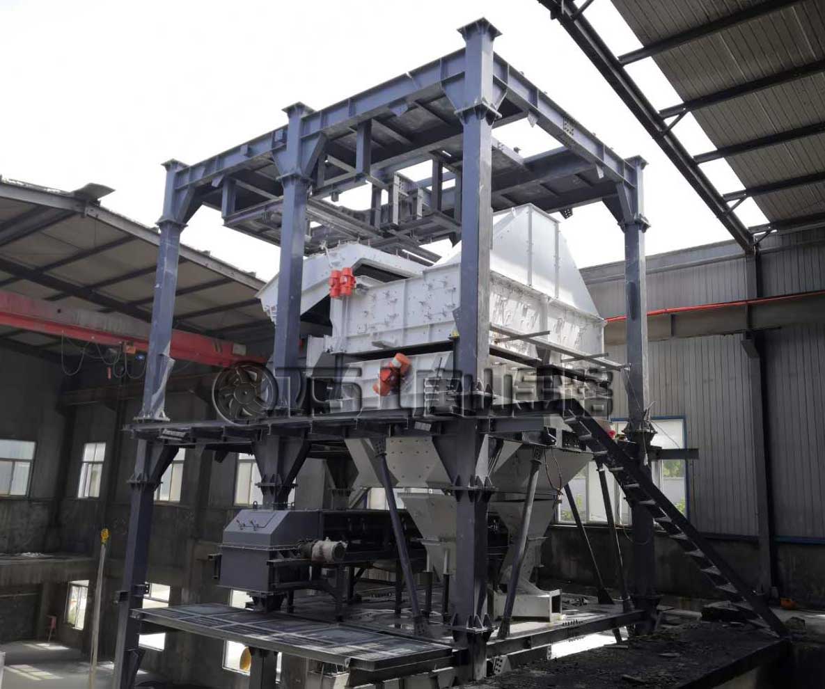 全封闭的筛分系统（在建）