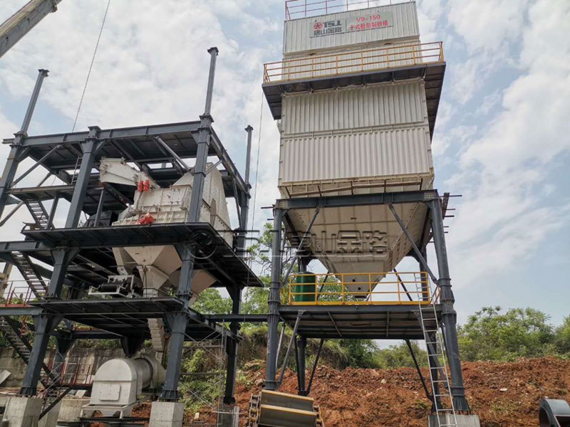 唐山金路V9—150干法制砂生产线
