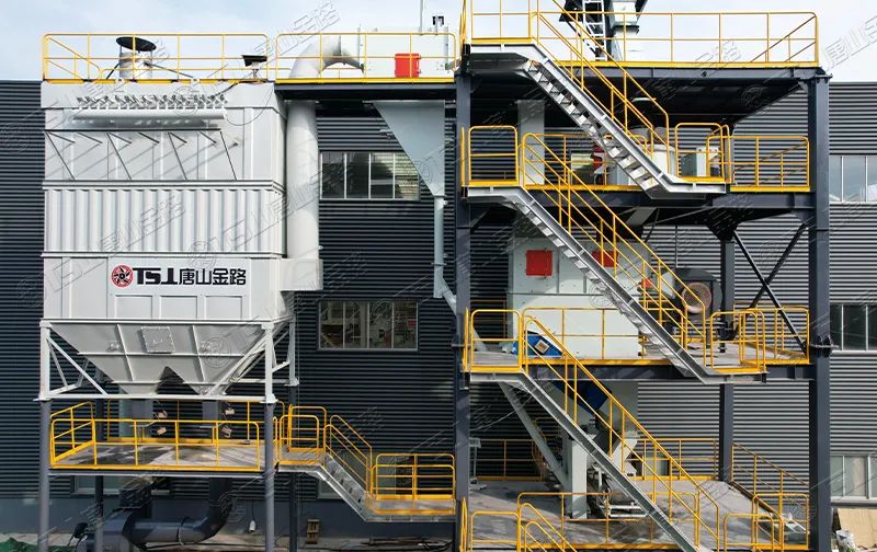 浙江干法制砂楼项目安装飞快，马上完工！